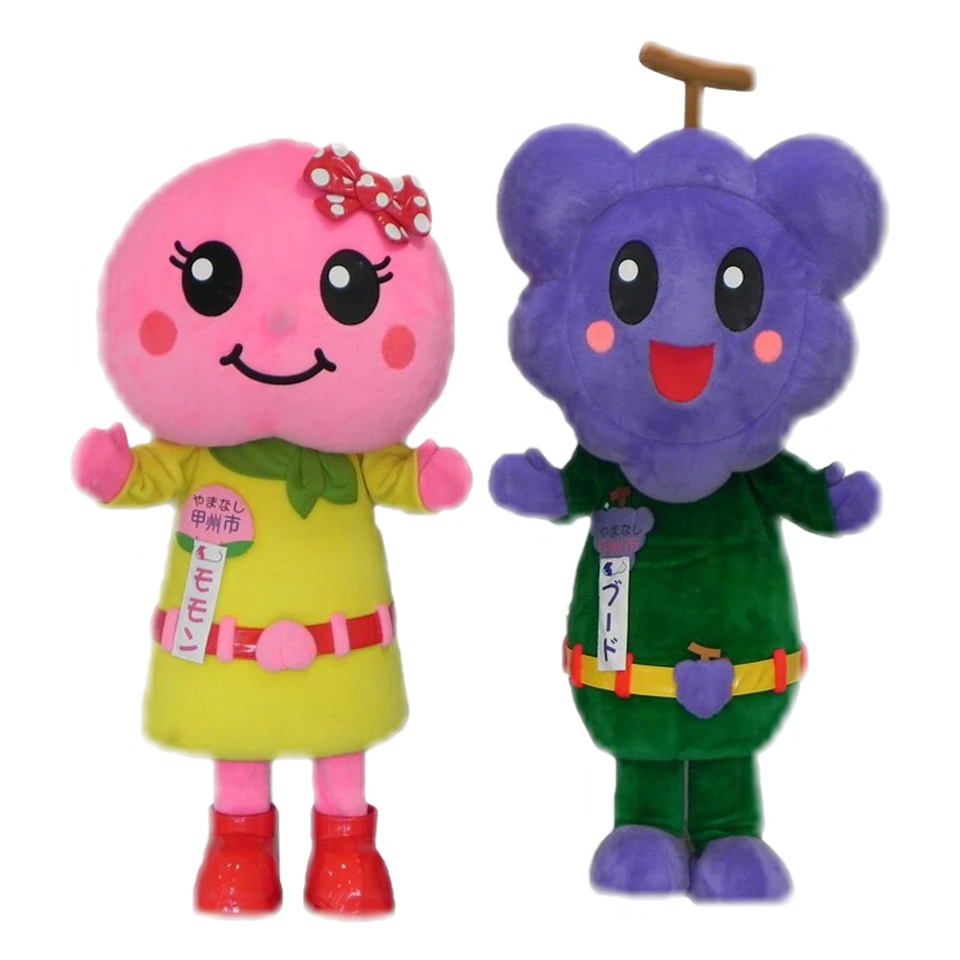 ブードくん・モモンちゃん