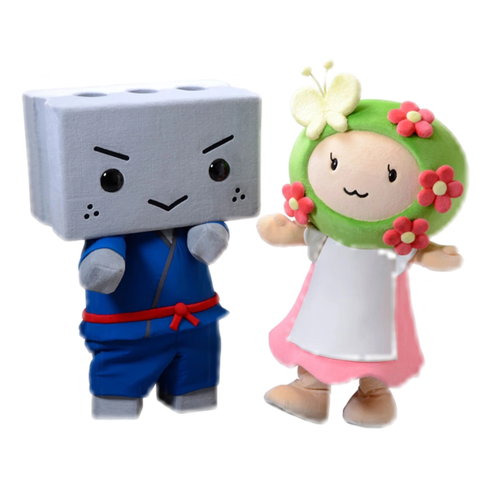 Mamoru-kun and Kakomi-chan