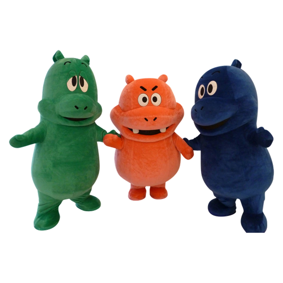 Hippo Brothers Paco, Pico & Poco