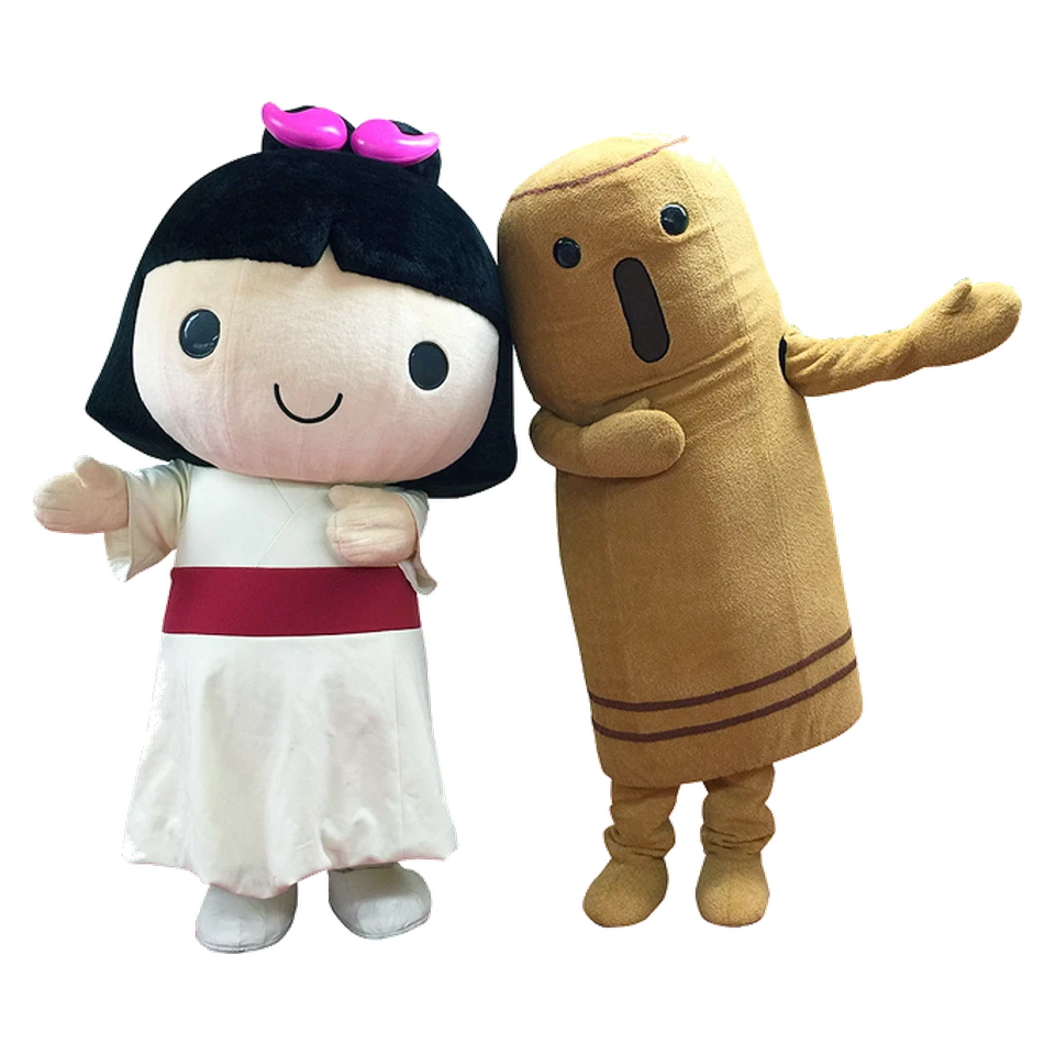 Shidamiko-chan and Haniwa Ujitake