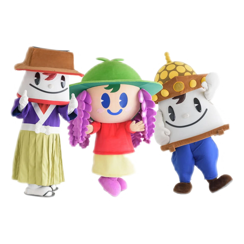 Tsushimaru, Fujika and Makkii