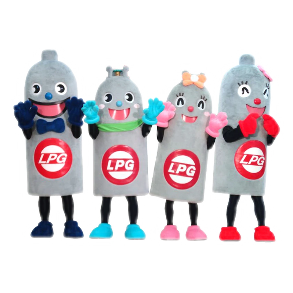 Pro-kun, Pan-chan, Gak-kun, and Sū-chan
