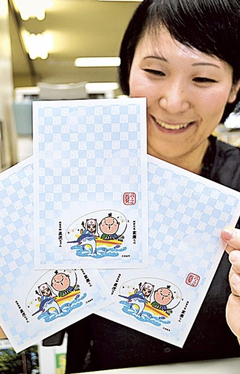 浜松市「出世大名家康くん」・「出世法師直虎ちゃん」の残暑見舞いのデザイン公開中