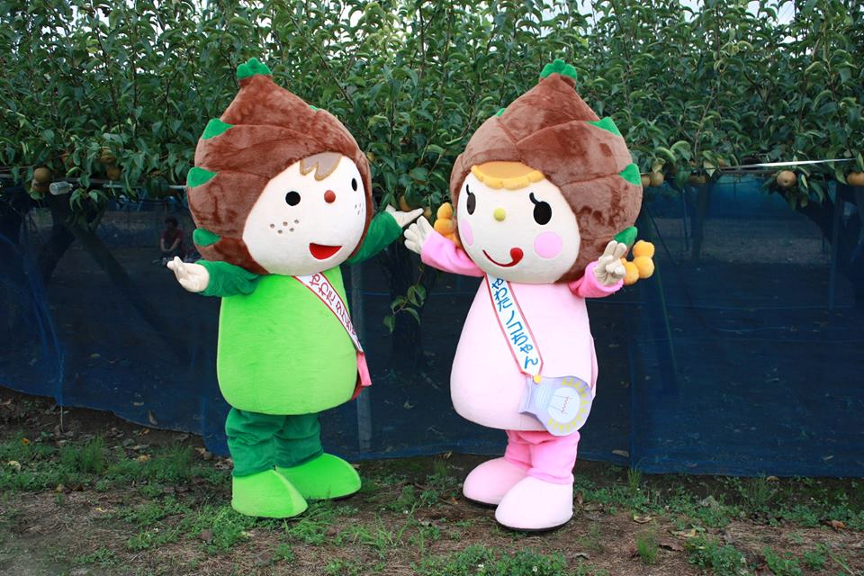 やわたタケちゃん・やわたノコちゃん
