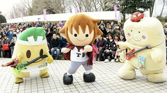 「タボくんバンド」大人気 いなッピー 踊りにキレ
