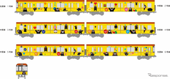 銀座線で「くまモン」のラッピング電車運行へ