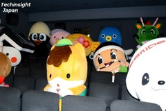 【エンタがビタミン♪】ぐんまちゃん、さのまる…関東を代表する“ゆるキャラ”10体が仲良く映画鑑賞!?