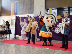 福井市「朝倉ゆめまる」がゆるキャラグランプリ2017に向け出陣式