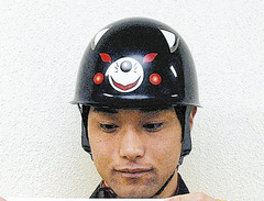 「イナリソ」と防災 ヘルメット製作