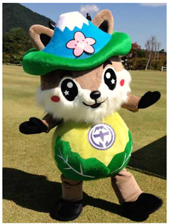 鳴沢村に新キャラ「なるシカくん」誕生　ニホンカモシカをモデルに
