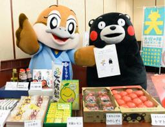くまモン、もずやんが共同声明 熊本・大阪超盛り上げる!