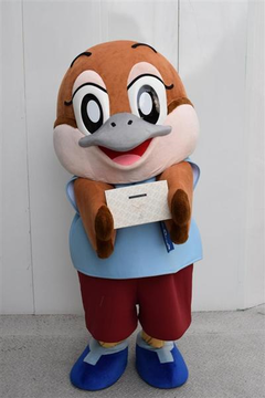 ゆるキャラ「もずやん」に初のバレンタインチョコ 「ホワイトデーにお返ししたい」