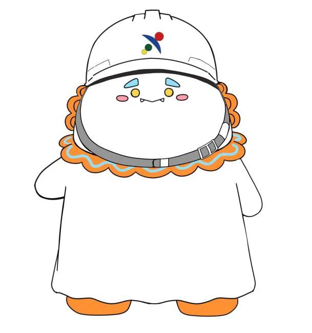 伊丹の総合建設業・神田組に、ゆるキャラ広報部長「しゅご丸」が就任!