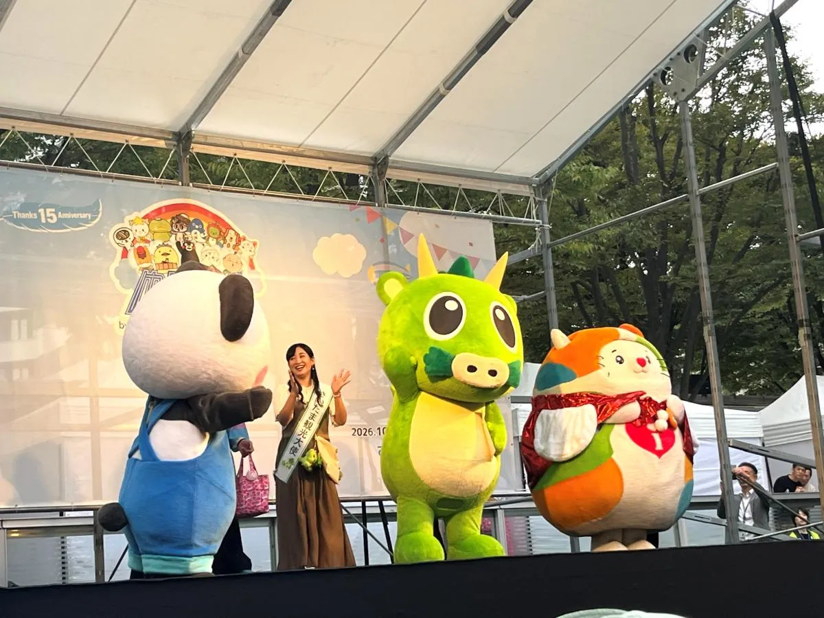 さいたま新都心で「ゆるバース」 地元「ヌゥ」が3位に