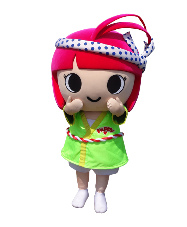 江戸川区おまつりキャラクター ハッピィちゃん