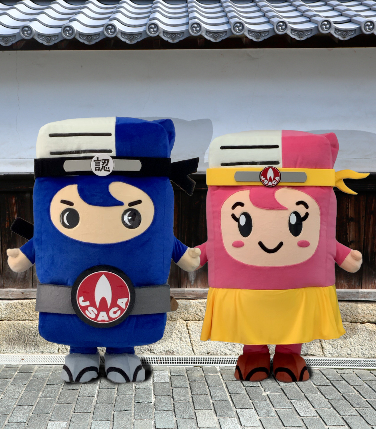 防火忍カクニンジャ「しの火君」「ひまりちゃん」