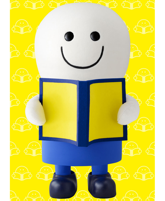 ブックオフ公式キャラクター よむよむ君