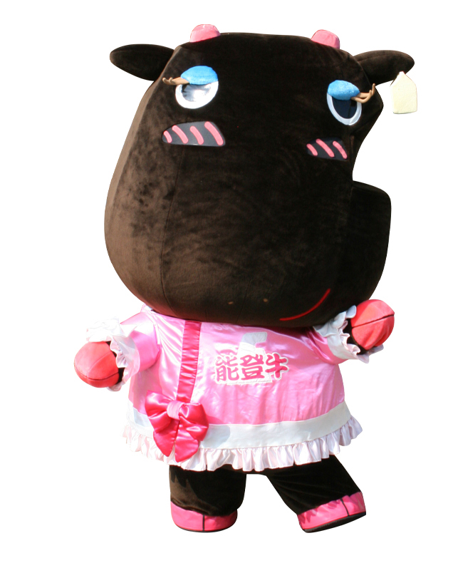 能登牛応援キャラクター 能登牛（ハート）べこりん