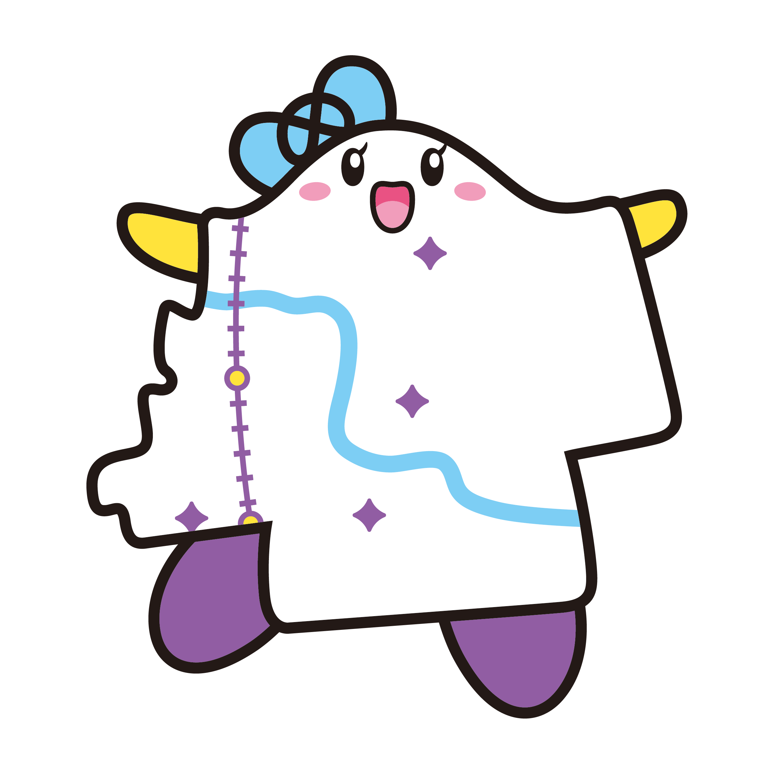 明新ゆるキャラ めいしんちゃん