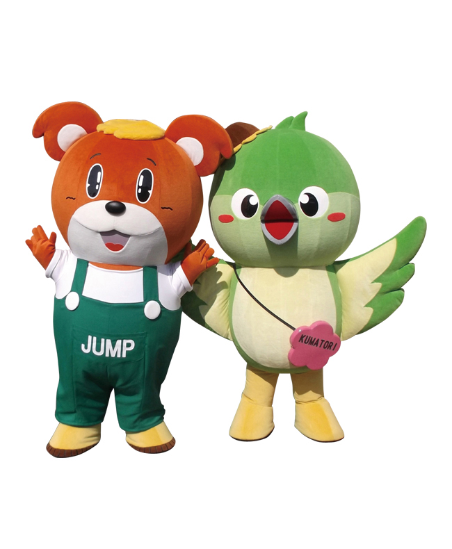 ジャンプ君、メジーナちゃん