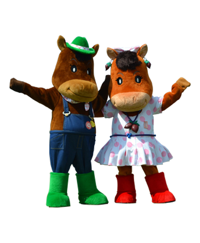 「といくん」 「みさきちゃん」