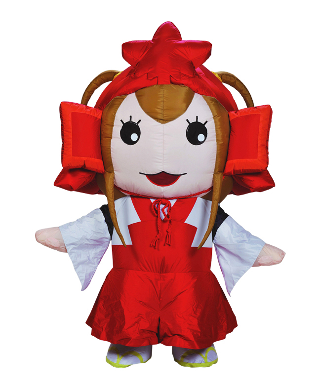 ナムキャラ応援団 広島県担当団員 もみじちゃん