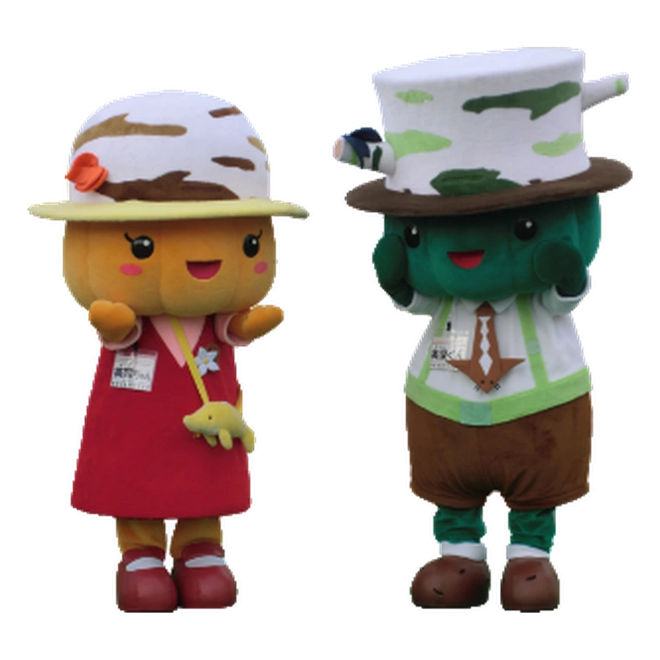 Bifuka-kun and Bifuka-chan